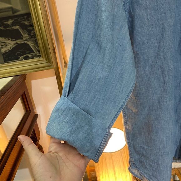 Denim Shirt. Size- L (REGULAR FIT) - Picture 5 of 8